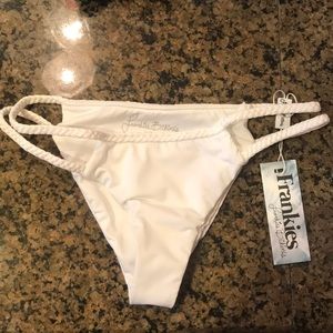 Frankie’s Bikinis white bottoms